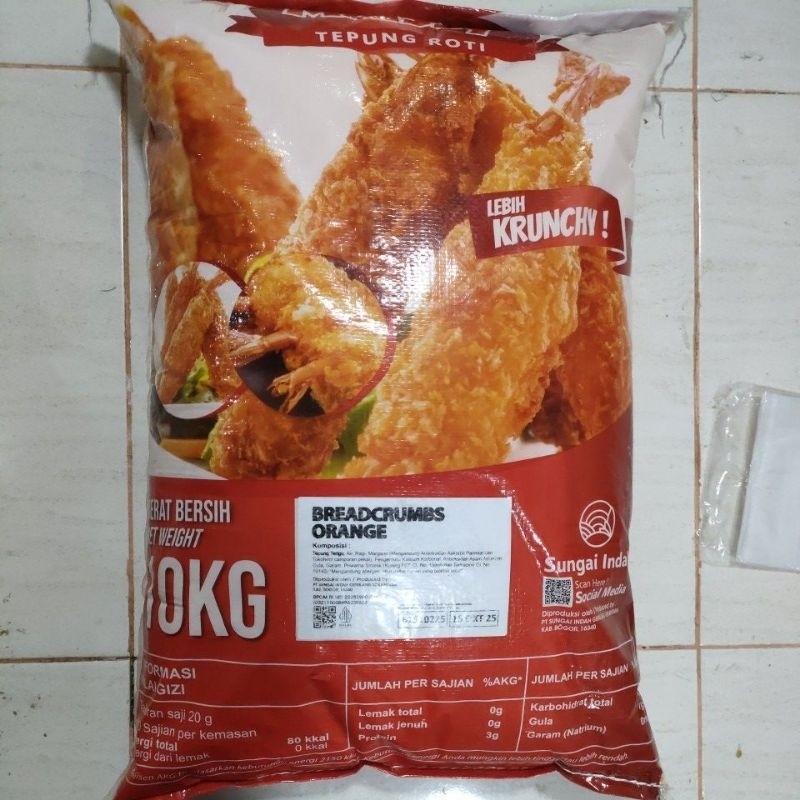 

Tepung nugget 10kg / tepung panir 10kg / tepung roti 10kg