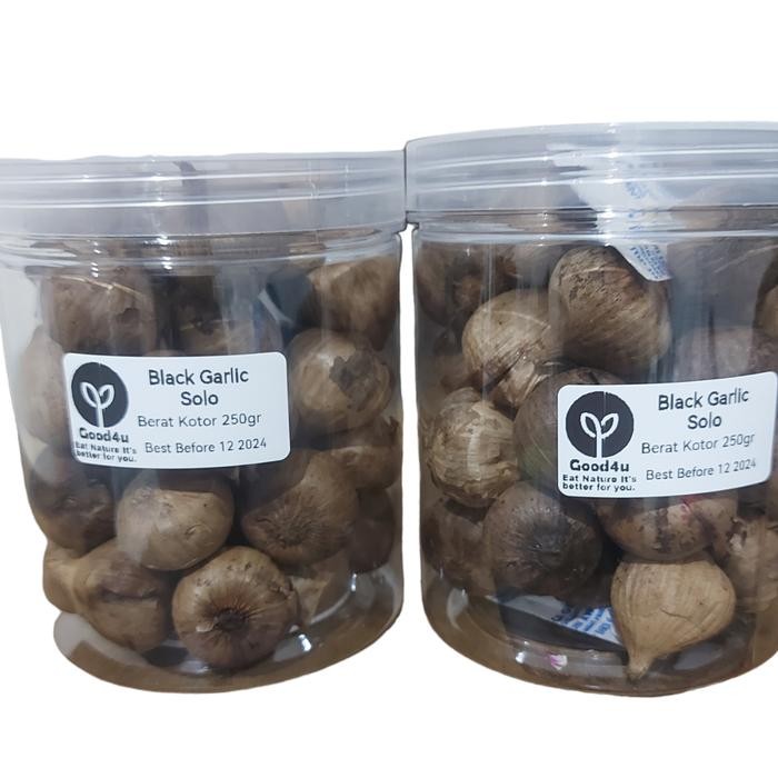 

Black Solo Garlic Bawang Putih Tunggal Hitam 250gr