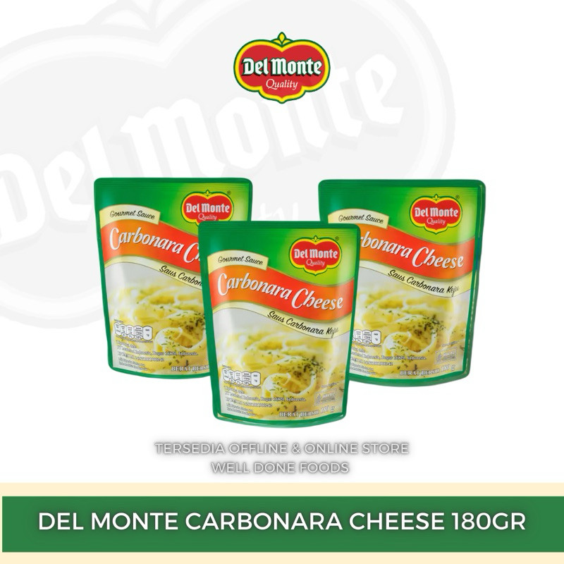 

New Del Monte Carbonara Cheese 180grPremium