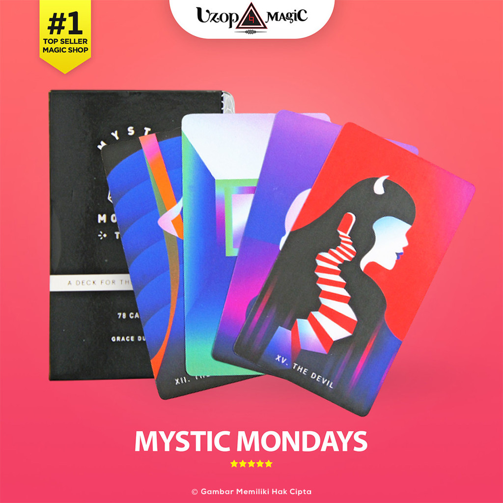 Kartu Tarot Mystic Mondays Tarot Reading - Uzop Magic Shop