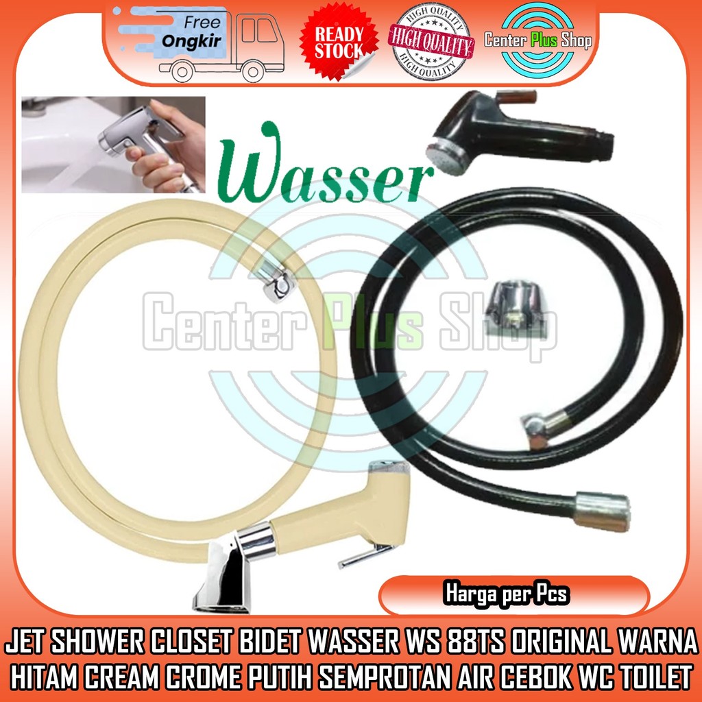 Wasser WS 88TS Jet Shower Closet Bidet Original Semprotan Cebok Closed Semprotan Penyemprot Keloset 