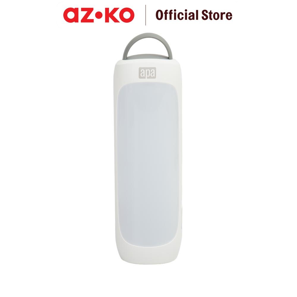 AZKO Apa Lampu Darurat Dengan Handle 6 watt - Putih Emergency Lamp Lampu Camping Portable Travel Lig