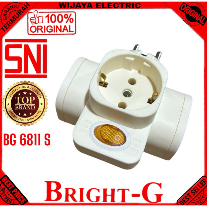 Bright G steker T arde + saklar BG 6811 S