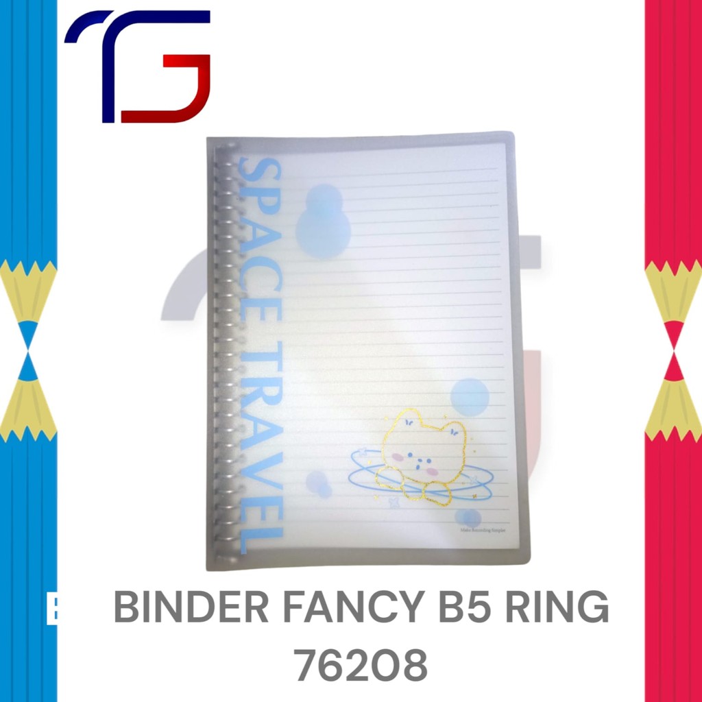 

Binder Note Fancy B5 Ring Besi 76208