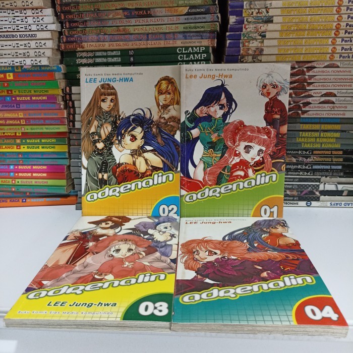 Komik Adrenalin jilid 1,2,3,4 Oneshoot