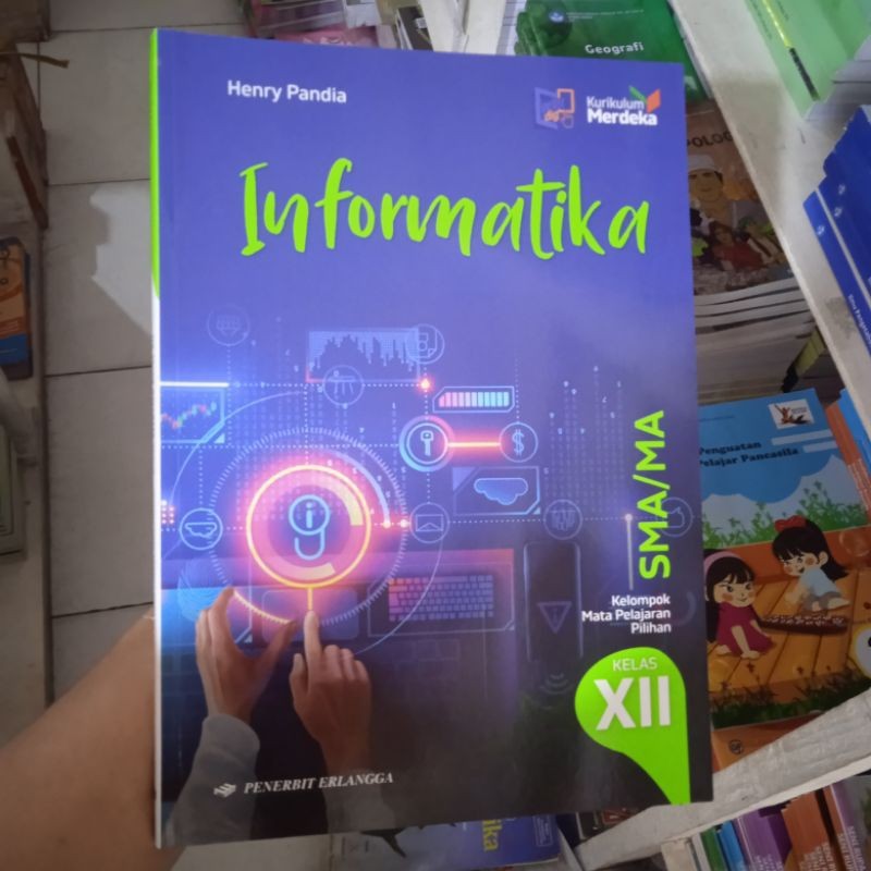 Buku Kelas 12 SMA/MA Informatika Kurikulum Merdeka Erlangga
