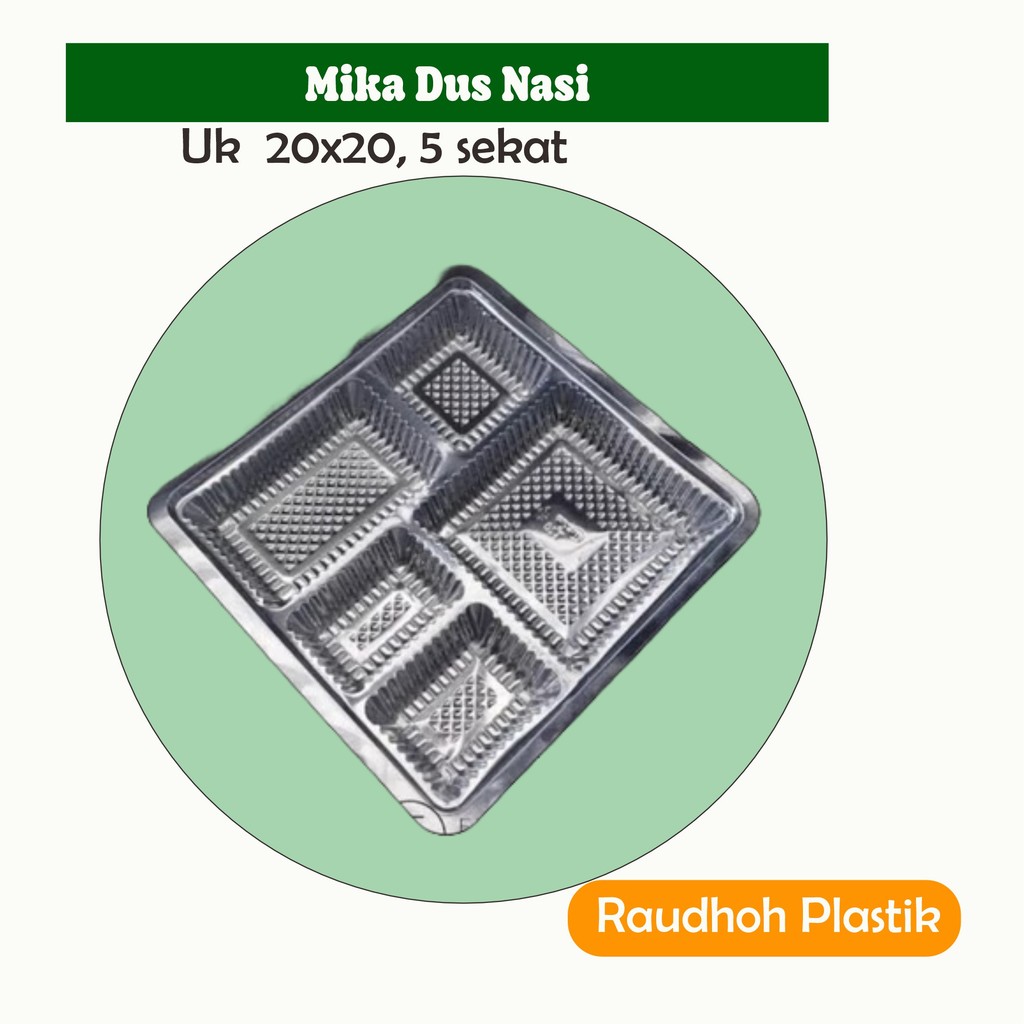 MIKA DUS NASI 20x20 & 18x18 / MIKA KOTAK NASI 20x20 & 18x18