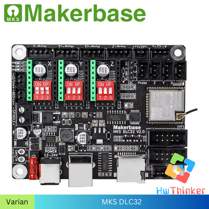 PA99 Makerbase MKS DLC32 V2.0 GRBL Controller shield laser driving control card CNC ESP32 WIFI expan