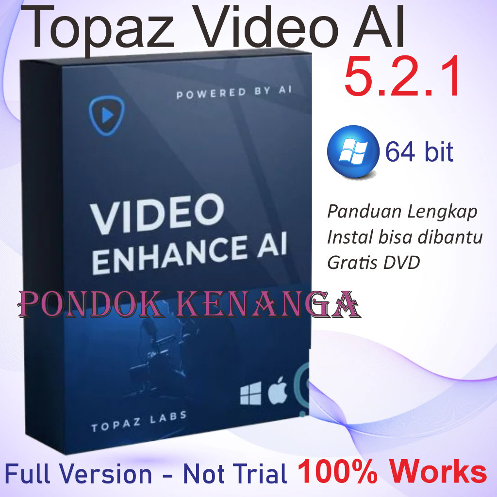 Topaz Video AI - Full Version, Lifetime