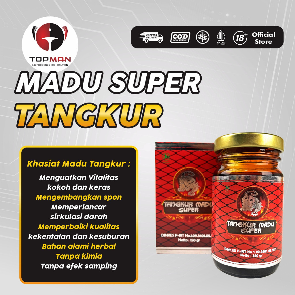 

Tangkur Madu Super 150 gram Original / HERBALSTORE76