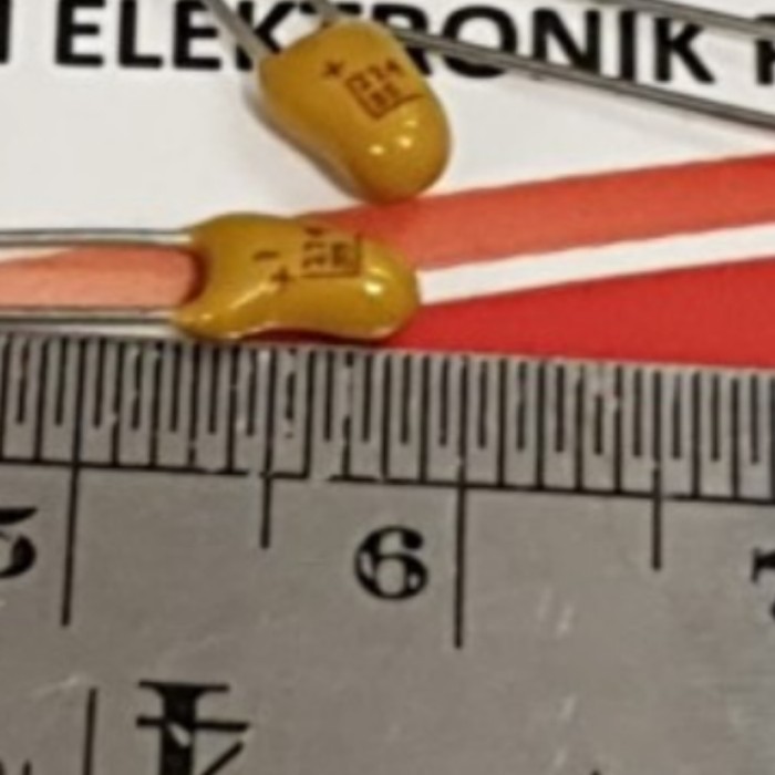 SB99 kapasitor capacitor tantalum 0.22uf 224 0.22 uf 35v 35volt 35 volt