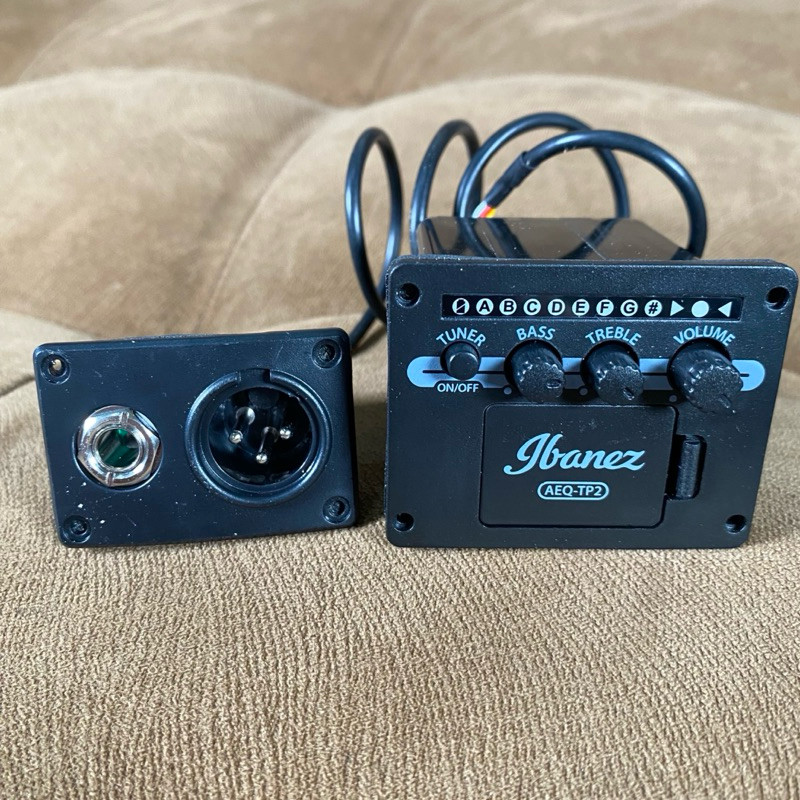 ibanez aeq tp2 preamp equalizer gitar akustik original ibanezoriginal