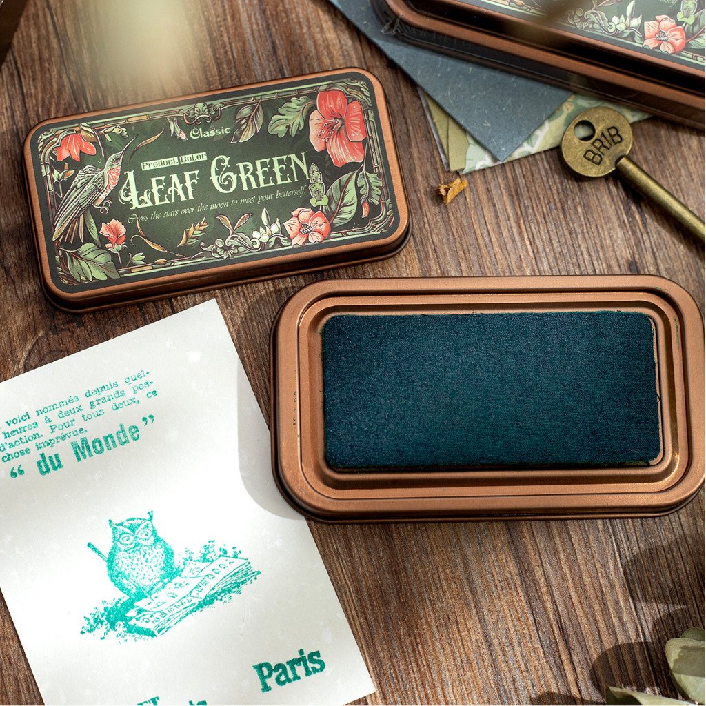 

Vintage Gothic ink for DIY Crafts Scrapbooking InkPads Rubber Wooden Stamps Paper Inkpads Paper Decor Stationery School Supplies