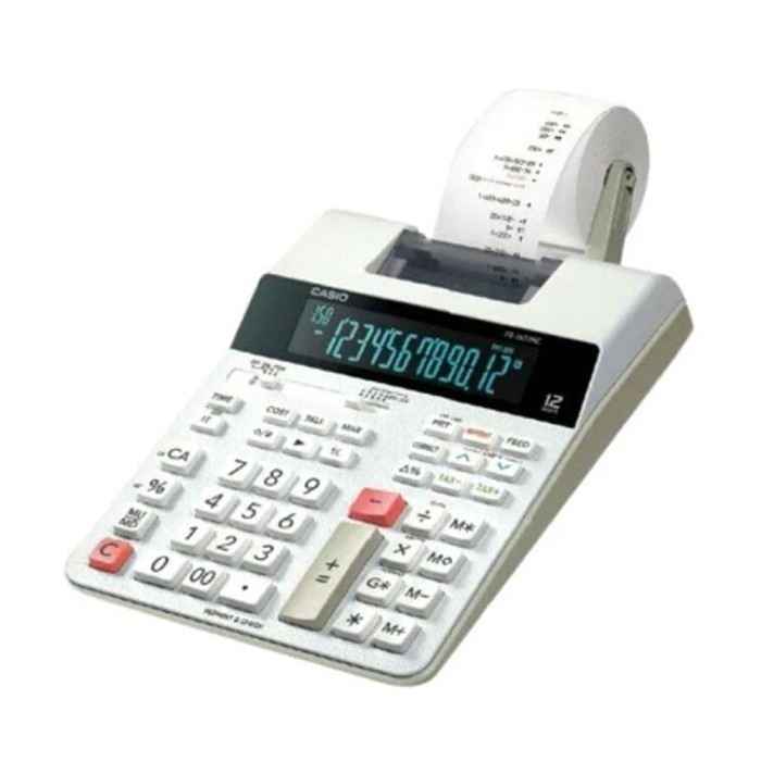 

KALKULATOR CALCULATOR CALKULATOR KALCULATOR PRINT CASIO FR2650T FR2650