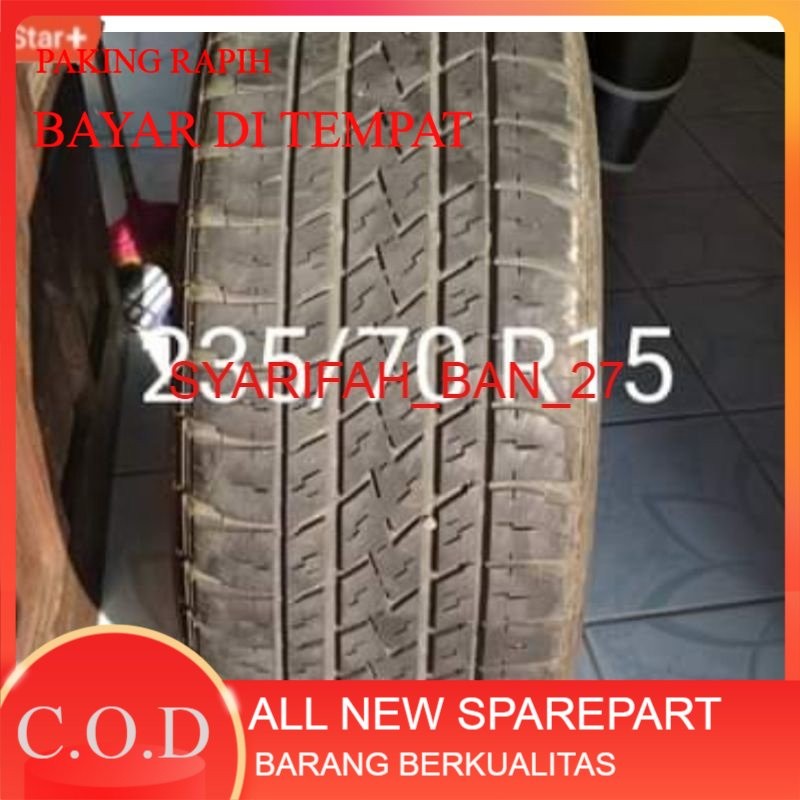 BAN MOBIL SECOUND UKURAN 235/70 R15 BAN TUBELES Ban Mobil Copotan 235/70/15