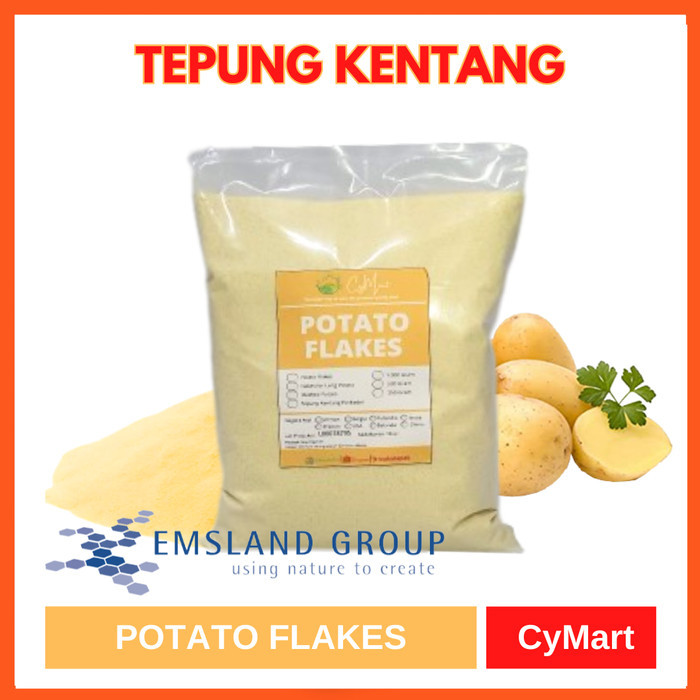 

Tepung Kentang Potato Flakes 500gr Mashed Potato Kuning, dari JERMAN