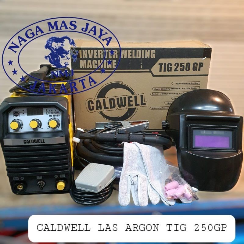 MESIN LAS ARGON CALDWELL TIG 250 GP / TRAFO LAS ARGON CALDWELL TIG 250GP / TRAVO LAS ARGON CALDWELL 