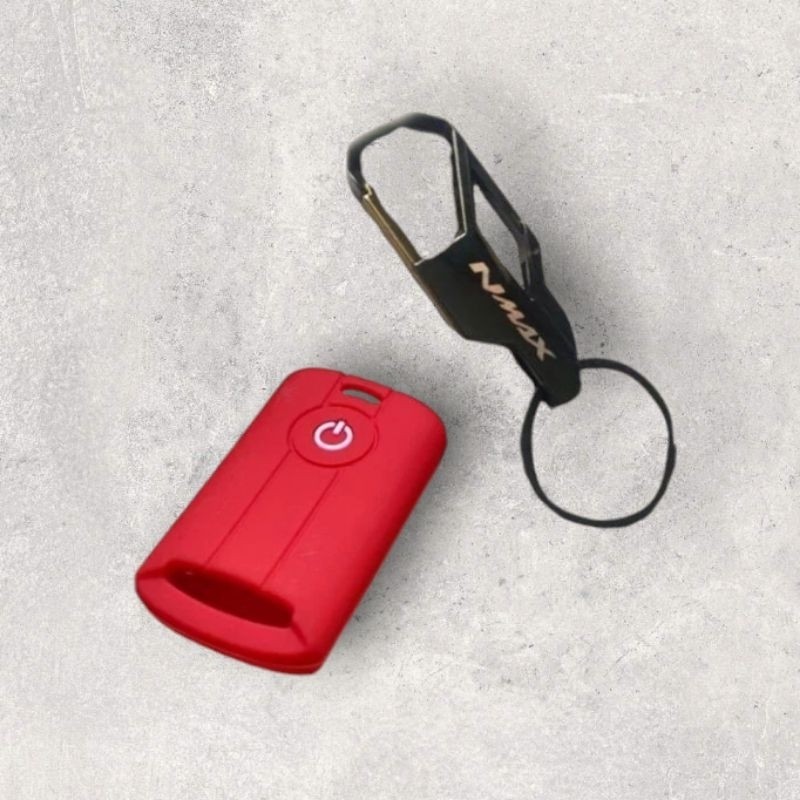 Paket Nmax Turbo Gantungan Logo Nmax + Cover Remote Silikon