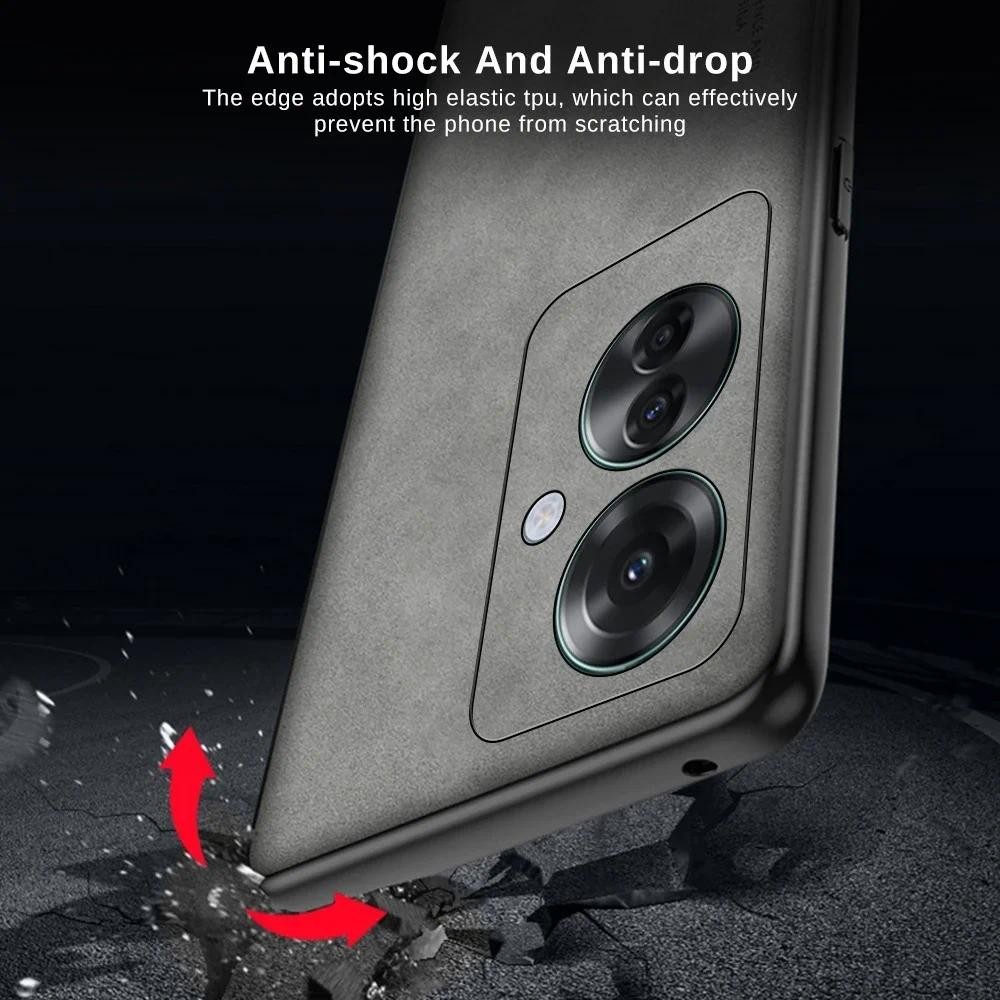 Casing HP Reno11F Oppo Reno11 F OPPO Renault 11F 11 F F11 Penutup belakang Matte Hard Silicone Kulit