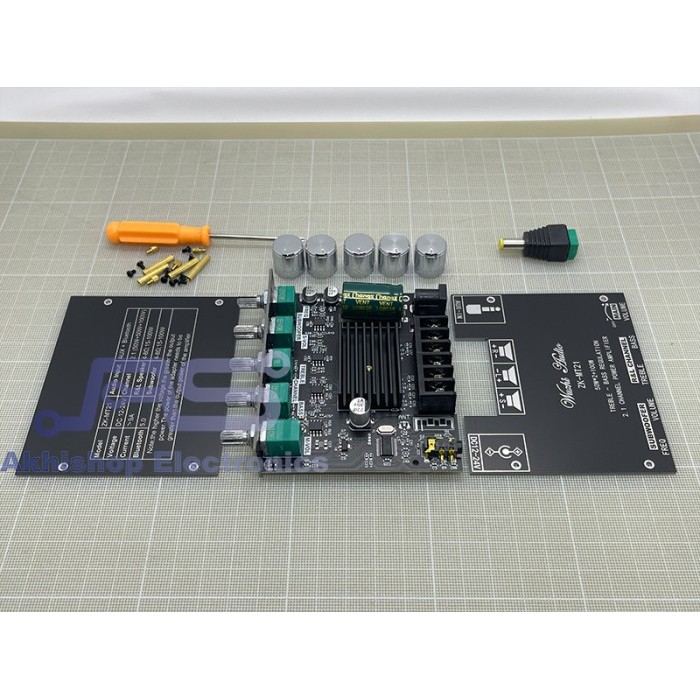 BDS99 Original Wuzhi Audio ZK-MT21 ZK-TB21 Bluetooth Amplifier Module 2.1Ch - ZK-MT21