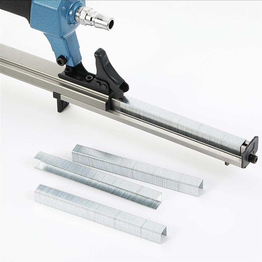 Mesin paku tembak Pneumatic Nailer Gun Tracker Air Nail Gun Nailer Alat Paku Tembak Stapler Angin