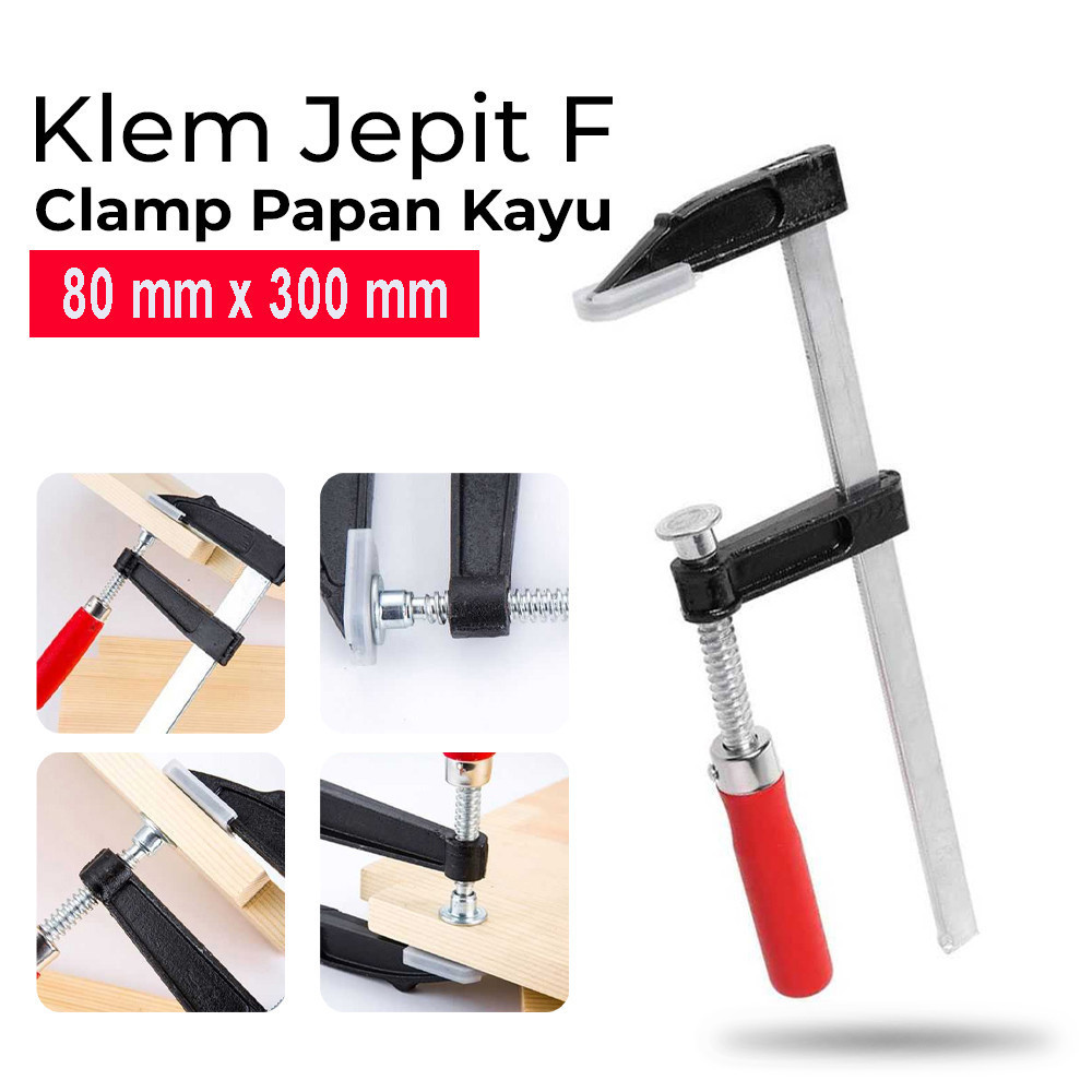 

- PIHER Klem Jepit F Woodworking Fixed Fixture Quick Clamp - P1 -