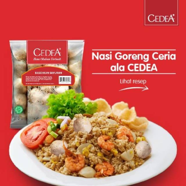 

Cedea Bakso Sayuran Goreng 500gr