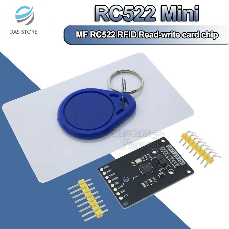 Module RC522 RFID Module Support E-KTP RC-522 ORI NXP Card Reader Writer