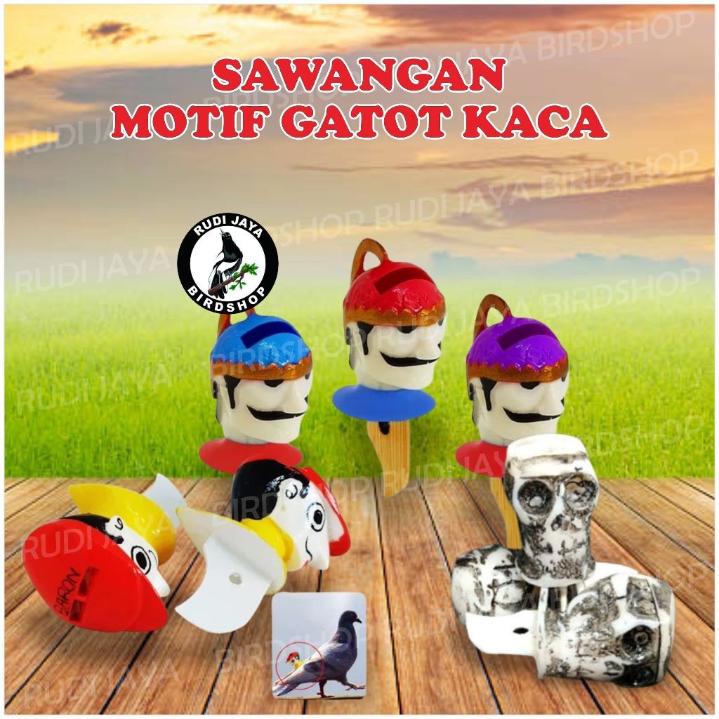 JUAL SAWANGAN WAJAH ORANG BARON GATOTKACA GATOT KACA TENGKORAK HATONG UNTUK BURUNG MERPATI HANTONG