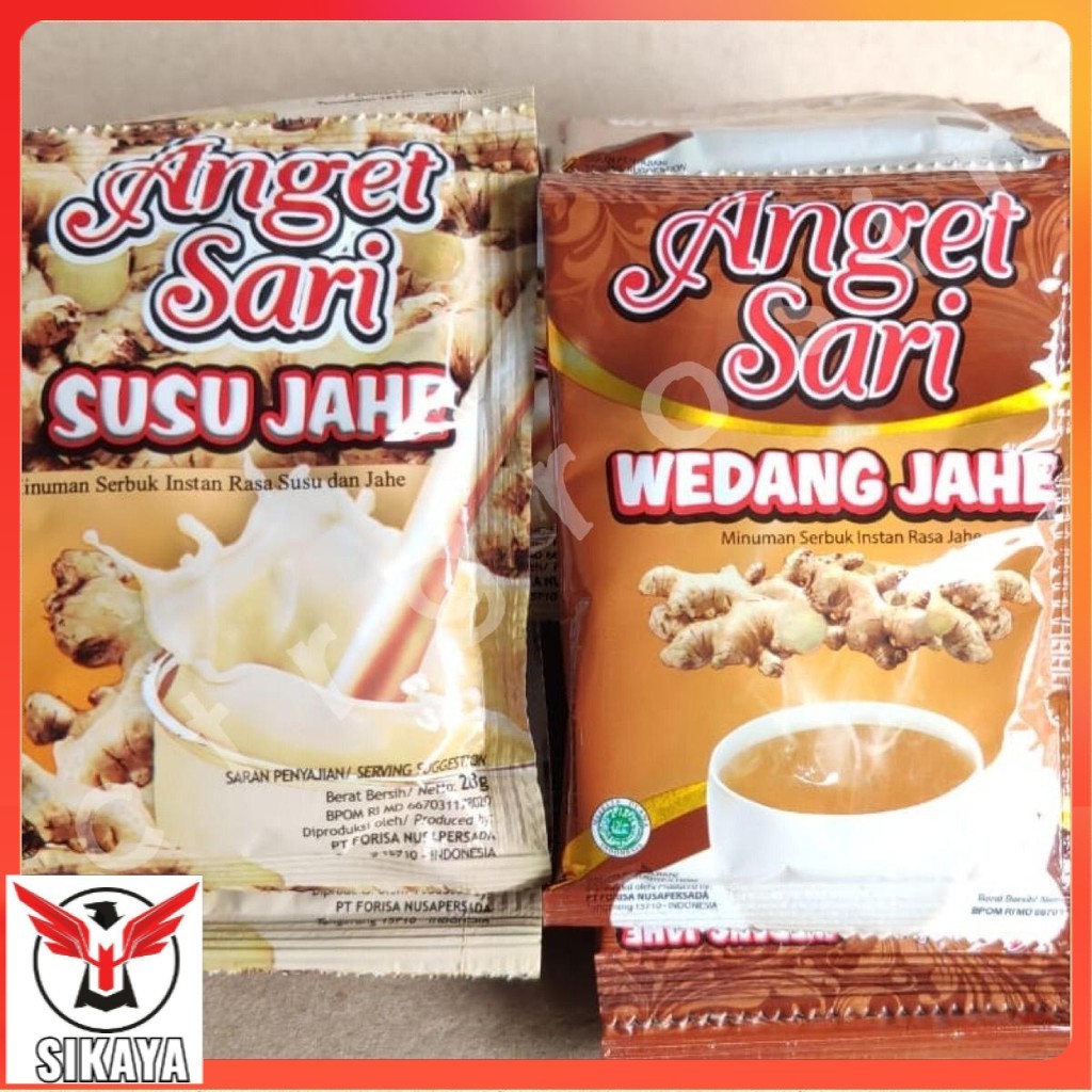 

ANGET SARI SUSU / WEDANG JAHE 10PCS X 27GR