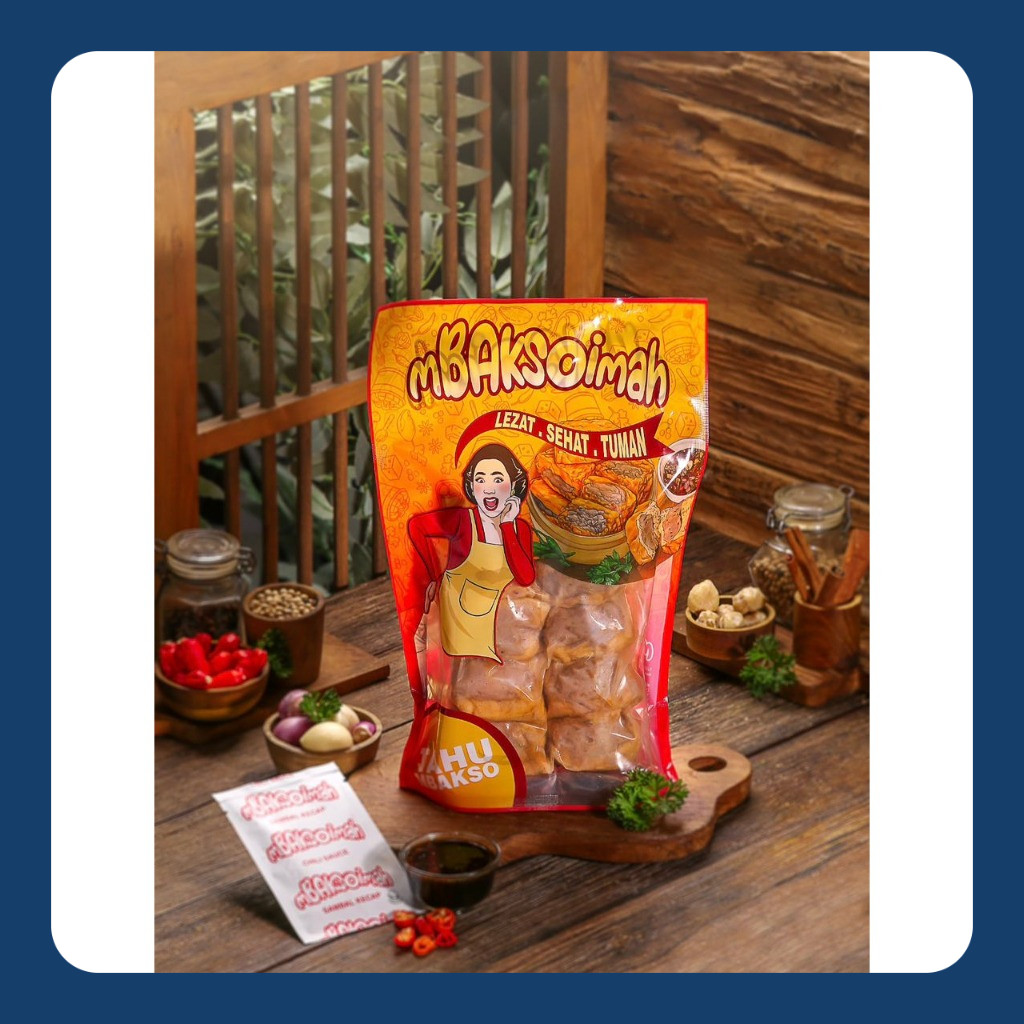 

mBAKSOimah Tahu Bakso (1 pack isi 10 pcs)