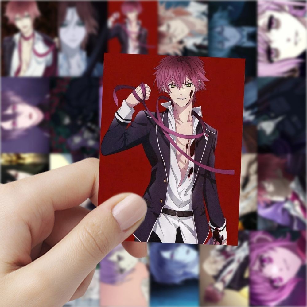 

63PCS DIABOLIK LOVERS Sakamaki Ayato Anime Stickers Cute Cartoon Decoration Suitcase Laptop Phone Stationery Manga Kid Sticker