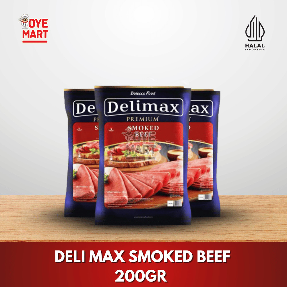 

DELI MAX SMOKED BEEF 200GR