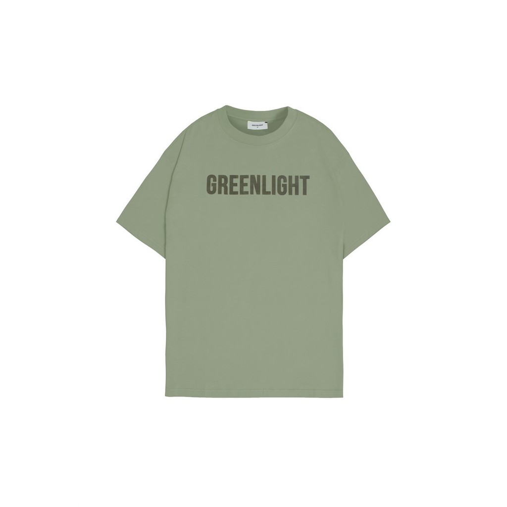 Greenlight Men's T-Shirt Basic Script Plain Short Sleeve 080223