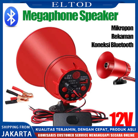 Toa Megaphone Megaphone Speaker Corong Suara Pengeras Suara Bisa Rekam Sirine Bisa Rekam Suara Speak