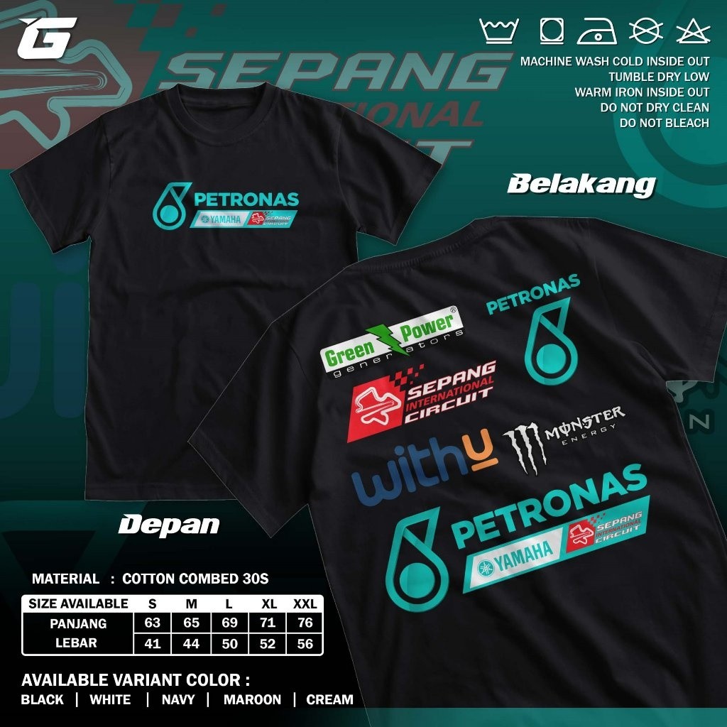 Kaos Petronas Grand Prix Of Malaysia 2022 Yamaha Racing Team Sepang International Circuit MotoGP Baj