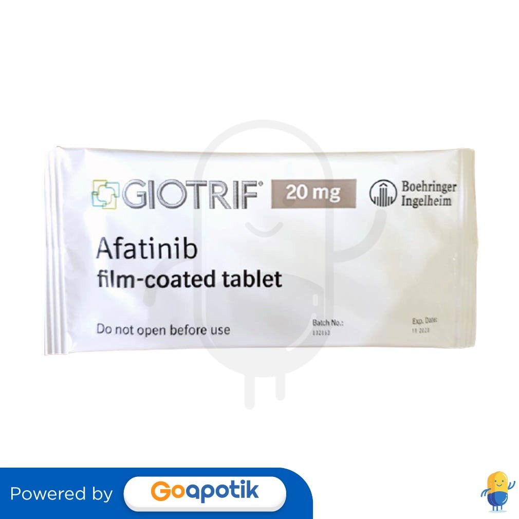 Giotrif 20 Mg Strip 7 Tablet