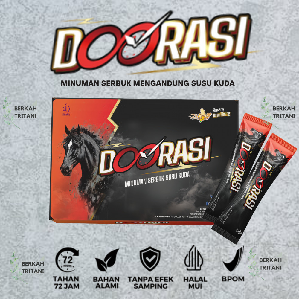 

DOORASI GINSENG - PAKET 3 BOX Ginseng Susu Kuda