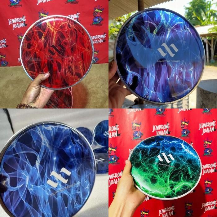 MIKA DARBUKA 9inc GMP REDFIRE MIKA SOMBATY MARAWIS MIRIP MIKA REMO - 8INC MERAH