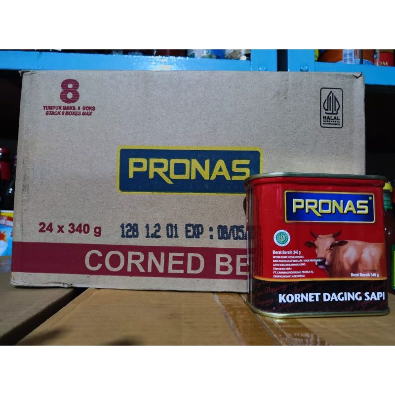 

KORNET PRONAS 340GR PER DUS ISI 24PCS