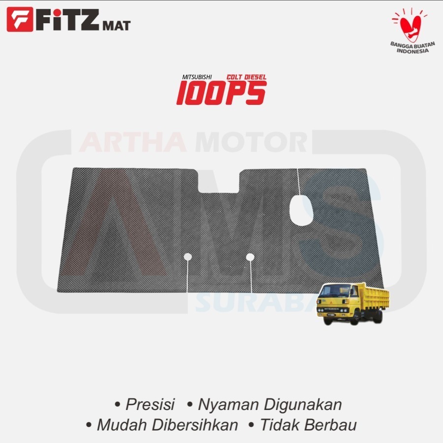 Karpet Busa Semi Karet Lantai Kabin Truk Truck Colt Diesel PS100 100PS