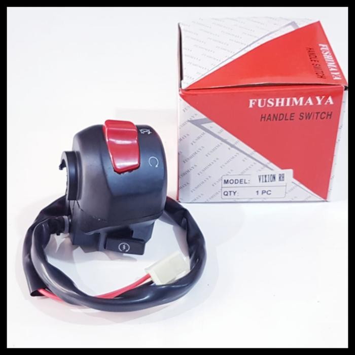 SAKLAR LAMPU KANAN KIRI ORI FUSHIMAYA MOTOR VIXION/VIXION OLD/LAMA - Saklar Kanan, Vixion Old