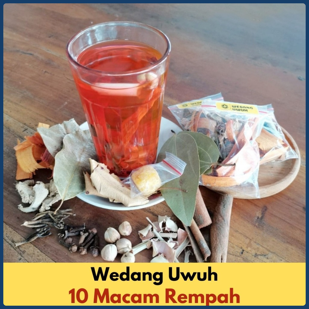 

Wedang Uwuh Komplit Gula Batu Jahe Kapulaga Cengkeh Secang Asli Khas Jogja Solo
