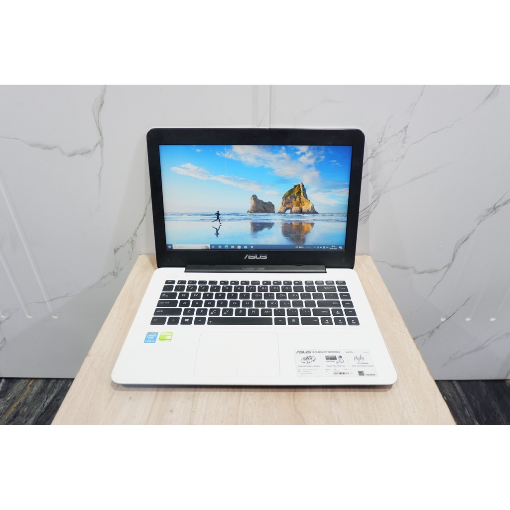 Laptop Asus A455L Intel Core i3-5005U NVIDIA 930M Ram 16Gb 512Gb Normal Siap Pakai - Leptop Laptop M