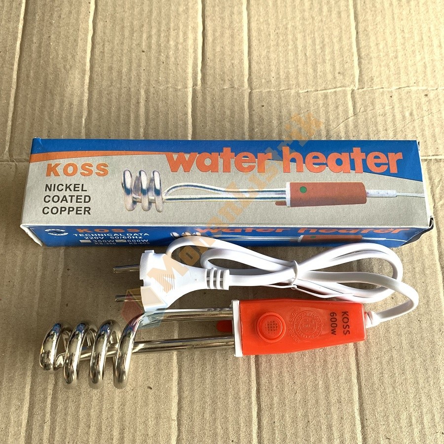 Elemen Pemanas Air Water Heater Listrik 600W Elemen Pemanas Air Celup Spiral 600 Watt Cepat Panas