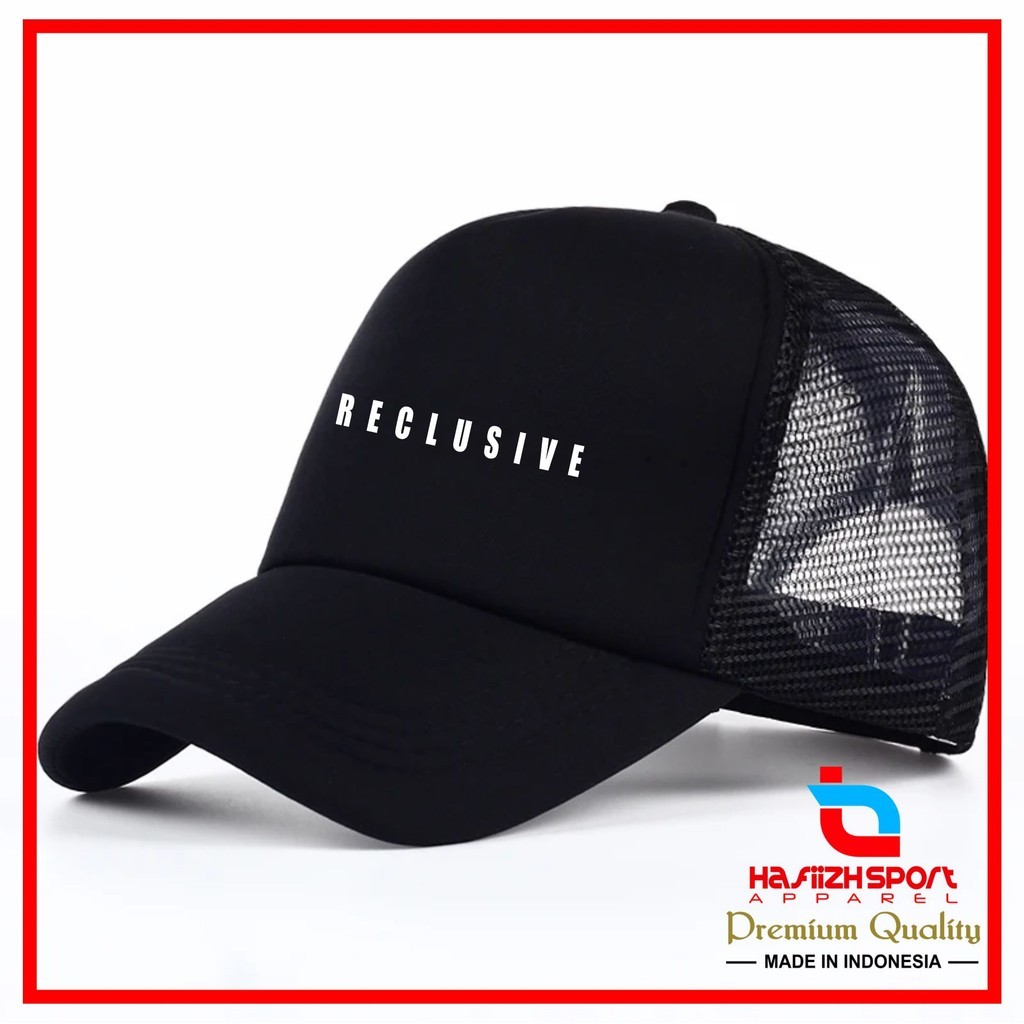 TOPI RECLUSIVE / TOPI JARING RECLUSIVE / TOPI TRUCKER RECLUSIVE PREMIUM BISA BAYAR DITEMPAT (COD)