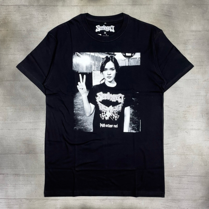 【COD】 Seringai x Raisa | Tshirt Black Original Merchandise