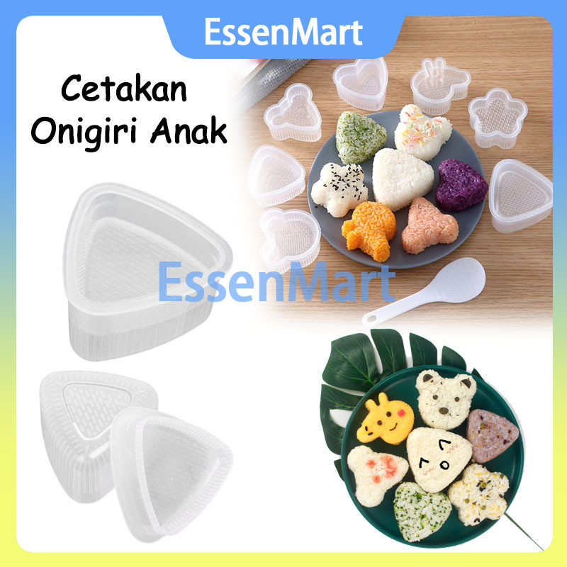 Cetakan Nasi Sushi Cetakan Nasi Bento Sushi Onigiri / Cetakan Bento Sushi Onigiri / Cetakan Onigiri 