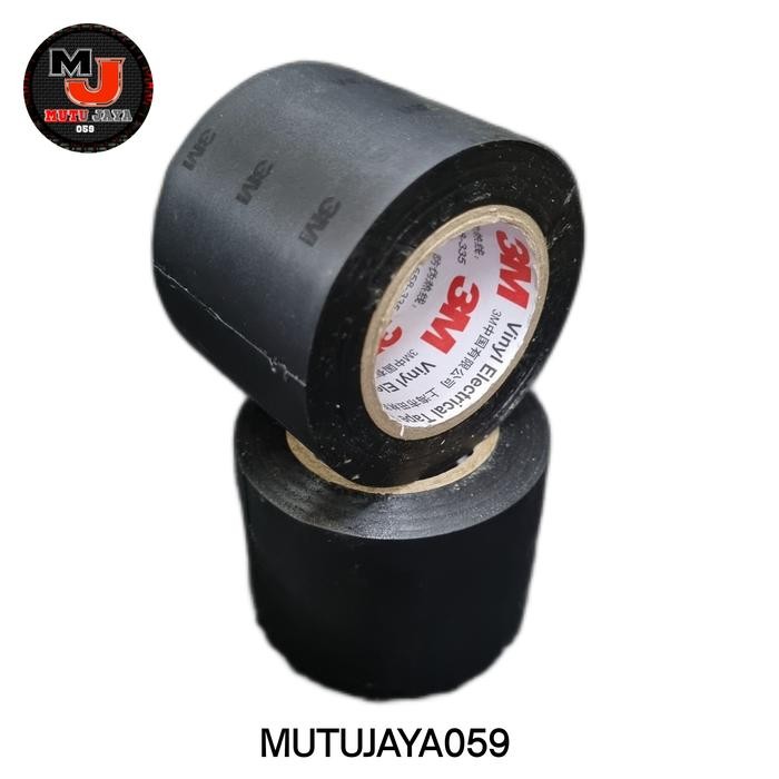 

3M Isolasi Vinyl Electrical Tape Hitam uk 2in / Isolasi Listrik