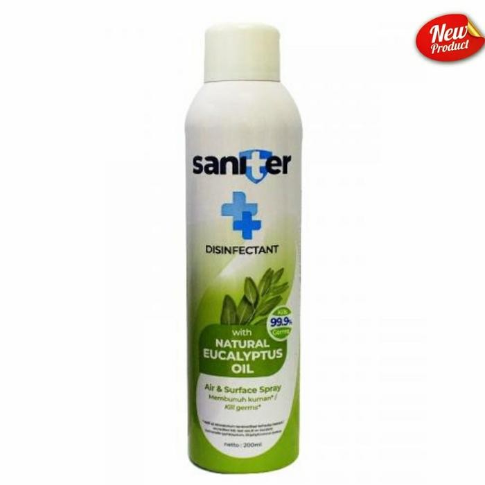 Saniter Disinfectant Spray Eucalyptus Oil Natural 200ml